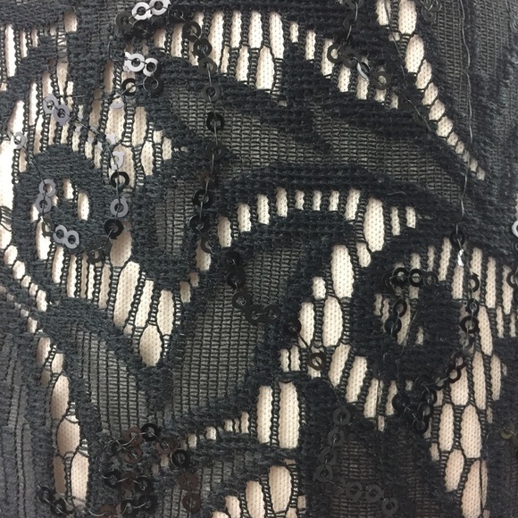 NWT My Michelle Black Lace Dress.  K13 - Picture 3 of 8